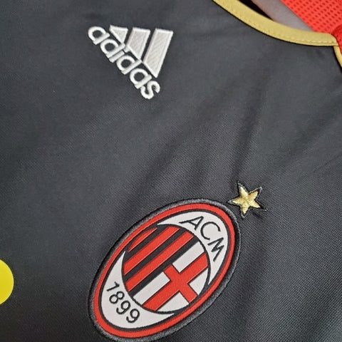 Camisola AC Milan Retrô - 2006 Preta