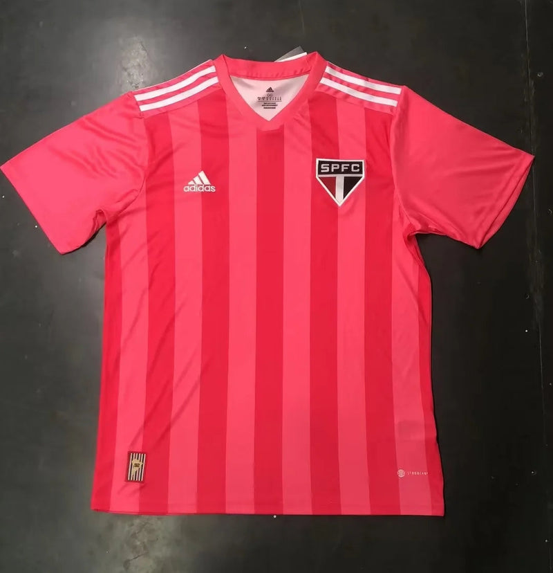 Camisola São Paulo Outubro Rosa 22/23 - Rosa