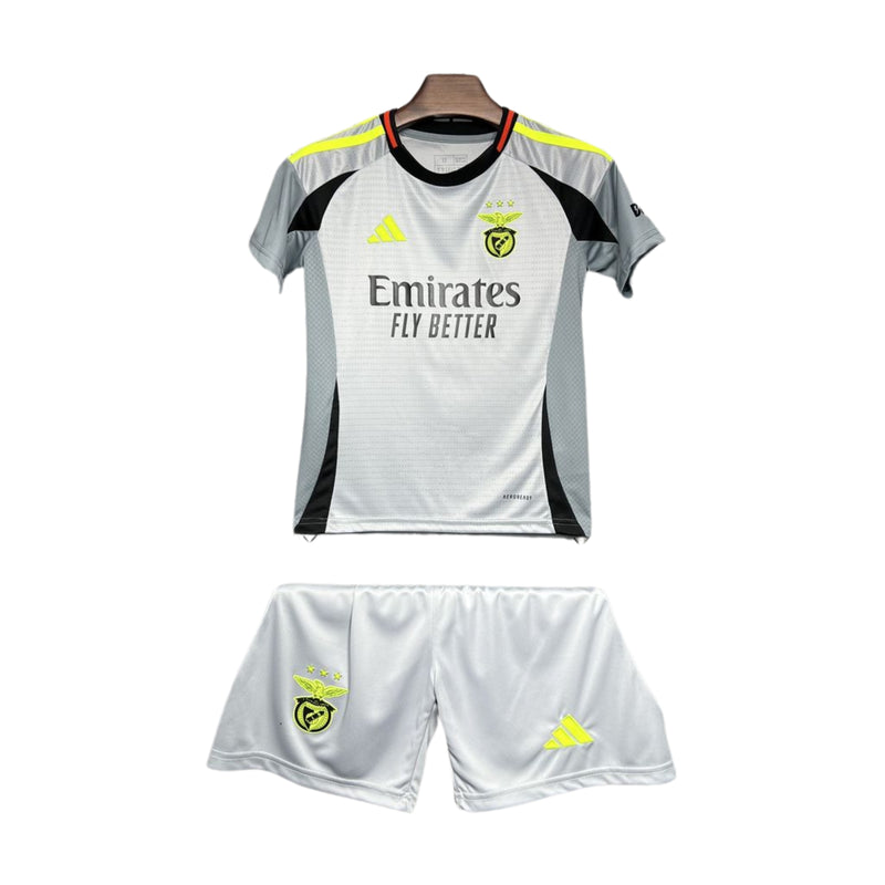 Kit Criança Benfica Terceiro Equipamento 24/25