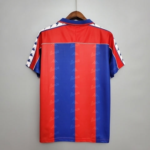 Camisola Barcelona Retrô 1992/1995 - Azul e Vermelha