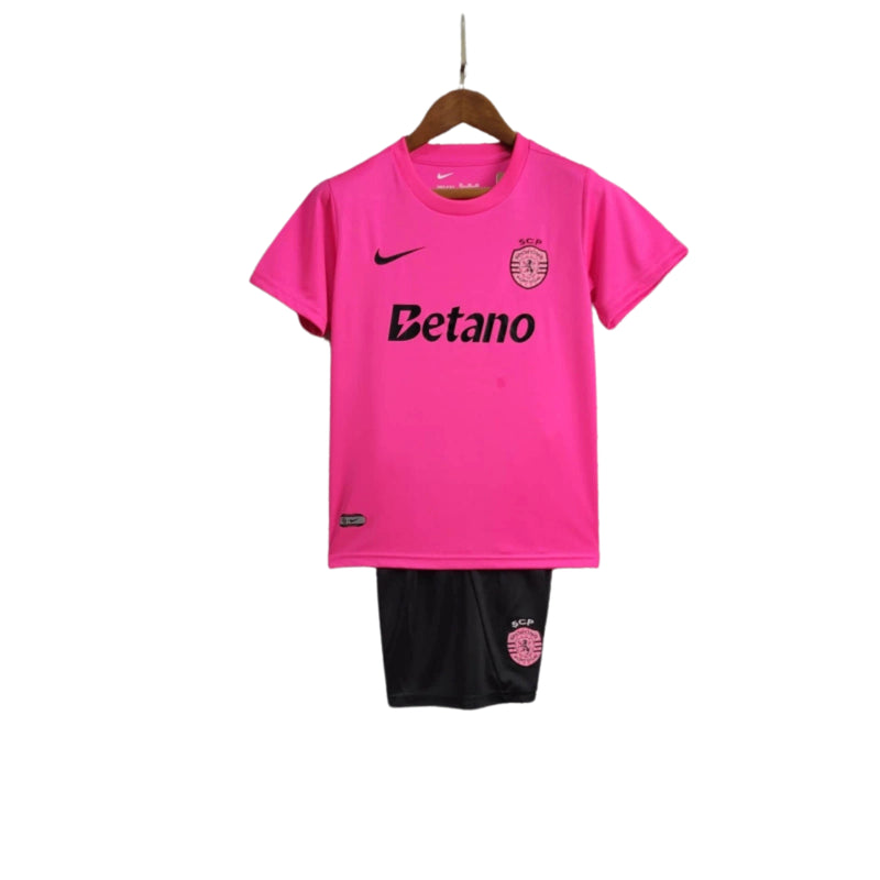 Kit Criança Sporting Pink October 24/25