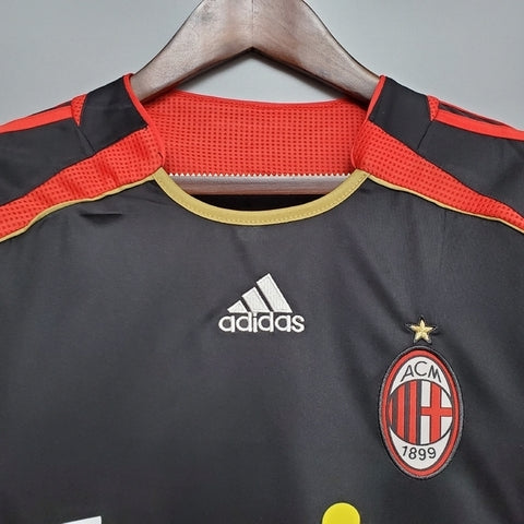 Camisola AC Milan Retrô - 2006 Preta