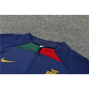 Portugal Fato Treino Ziper Azul 2024