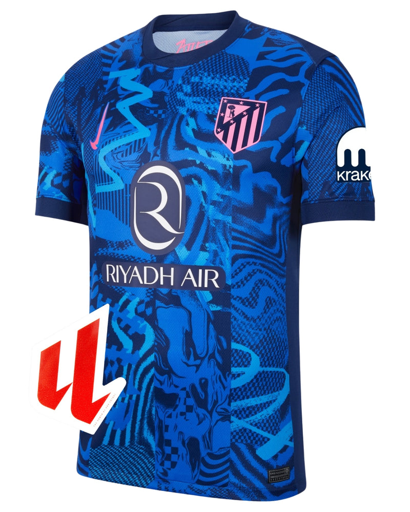 Kit Criança Atlético Madrid Terceiro Equipamento 24/25