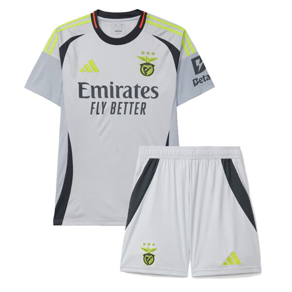 Kit Criança Benfica Terceiro Equipamento 24/25