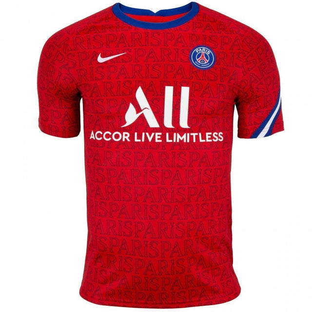 Camisola Pré-jogo PSG 20/21 - Vermelho