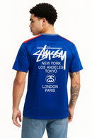 STÜSSY X “ITALY” JERSEY - BLUE