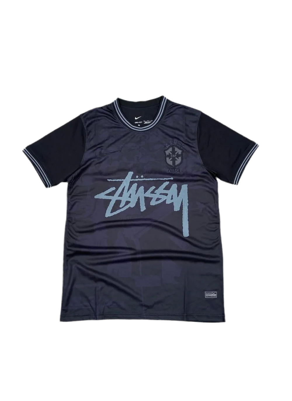 STÜSSY X “BRASIL” JERSEY - Black