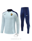 França Fato Treino Ziper Branco 2024/25