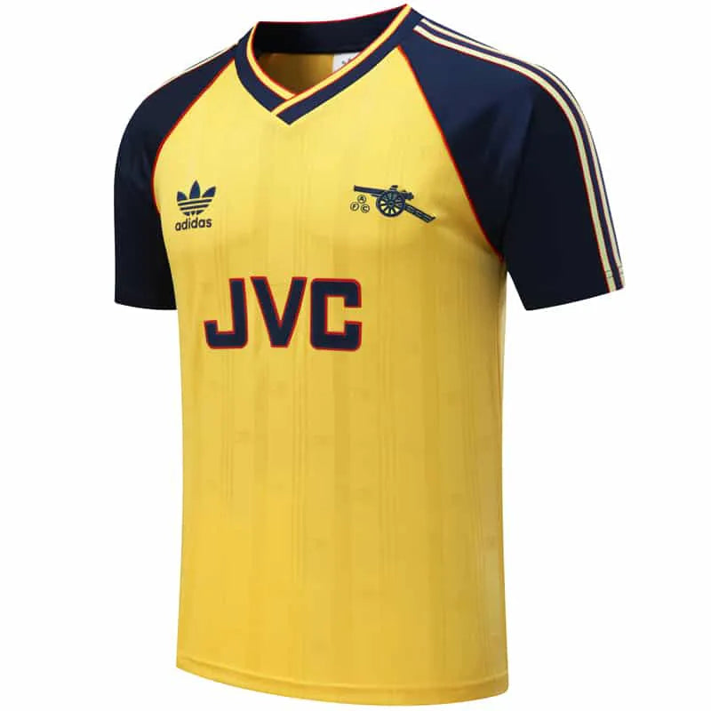 Camisola Arsenal Retrô 1988/1989 - Amarela