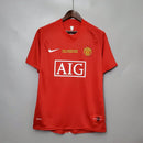 Camisola Manchester United  Retrô 2007/08 Champions League Edition - Vermelha