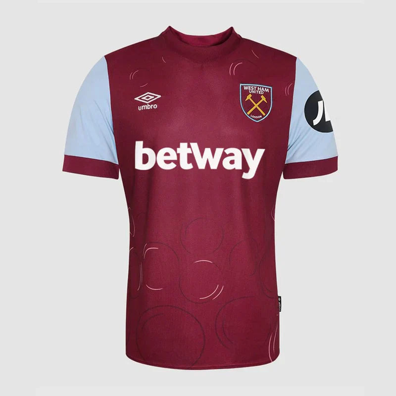 Camisola West Ham I 23/24 - Vermelha