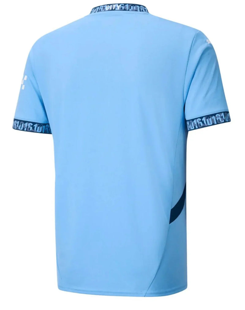 Camisola Manchester City I 24/25 - Azul e Branca