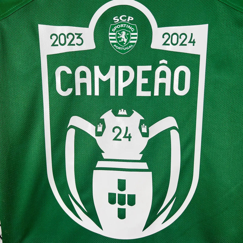 Camisola Sporting Campeão 23/24 - Verde