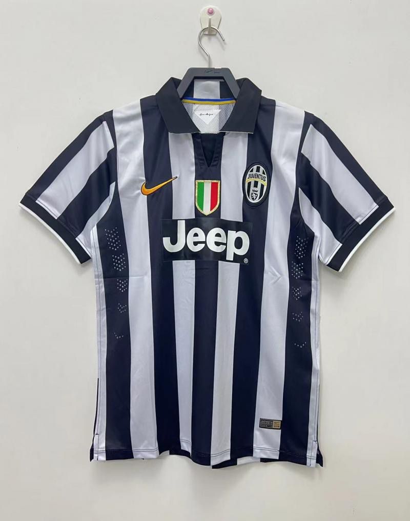 Camisola Juventus Retrô 2014/2015 - Preta e Branca