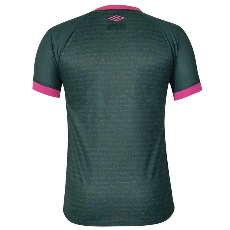 Camisola Fluminense III 23/24 - Verde e Rosa