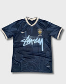 STÜSSY x “BRASIL” JERSEY - BLACK WORLD CUP EDITION