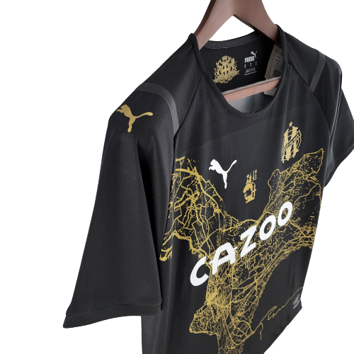 Camisola Olympique Lyon Comemorativa 22/23 - Preto