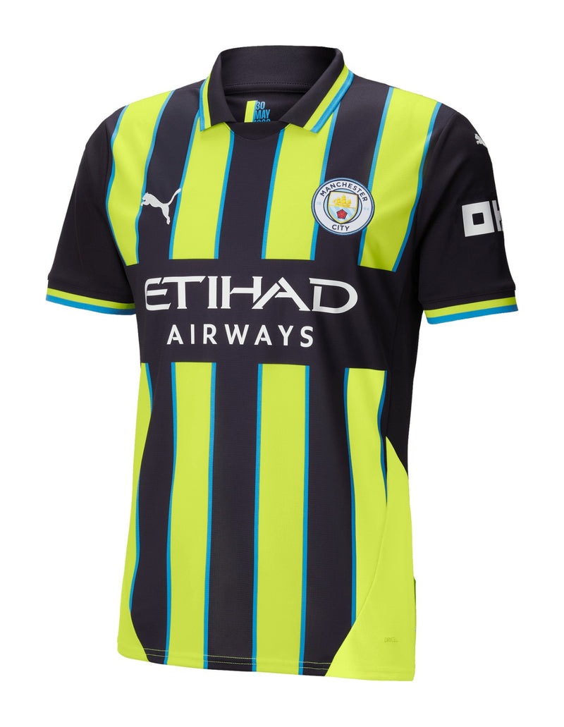 Camisola Manchester City lI 24/25 - Azul e Branca