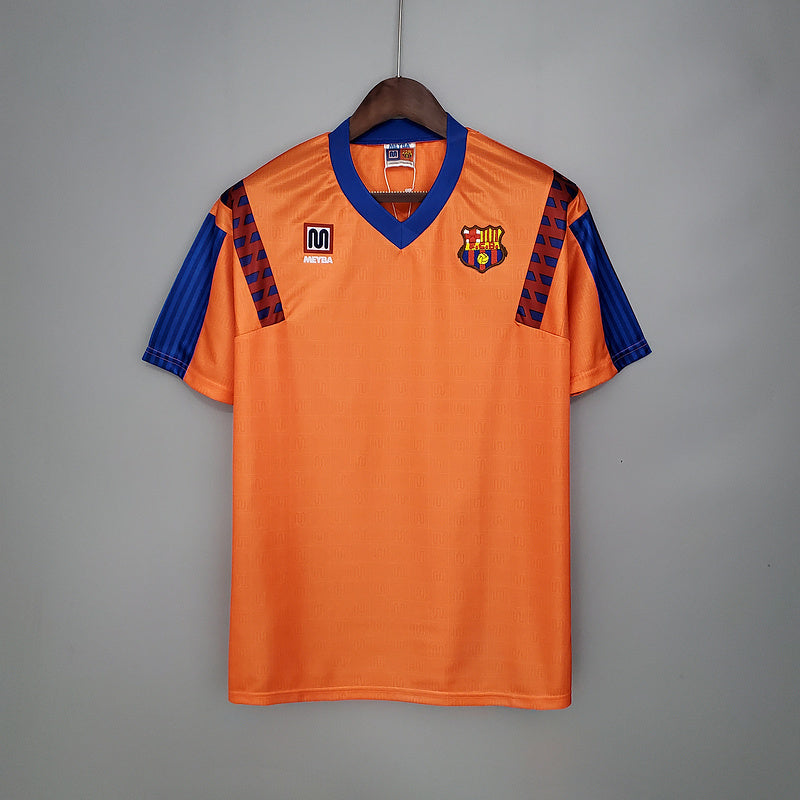 Camisola Barcelona Retrô 1989/1992 Laranja - Meyba