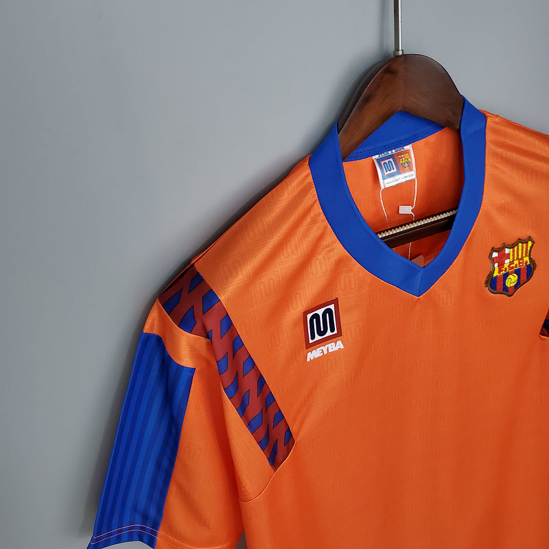 Camisola Barcelona Retrô 1989/1992 Laranja - Meyba