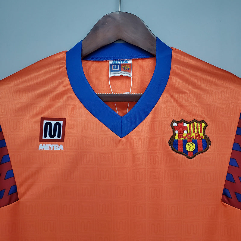 Camisola Barcelona Retrô 1989/1992 Laranja - Meyba