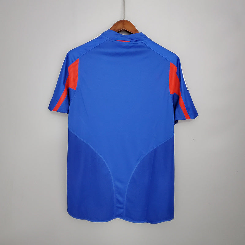 Camisola França Retrô 2004 Azul -