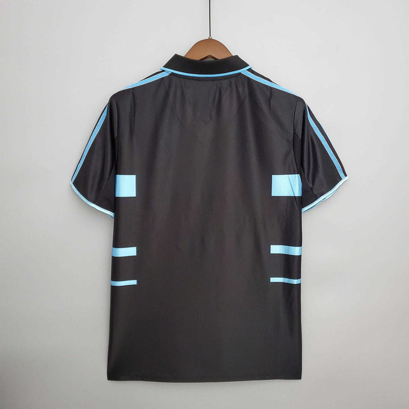 Camisola Marseille Retrô 1999/2000 Preta -