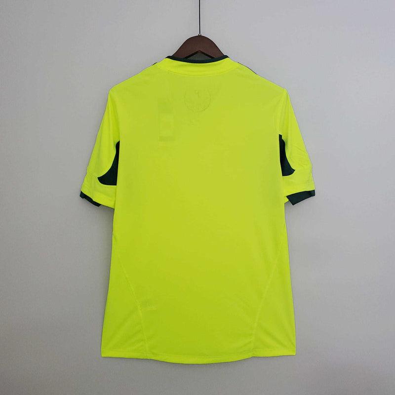 Camisola Palmeiras Retrô 2010/2011 Verde Fluorescente -