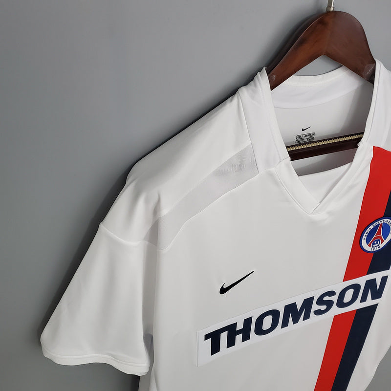 Camisola PSG Retrô 2002/2003 - Branca