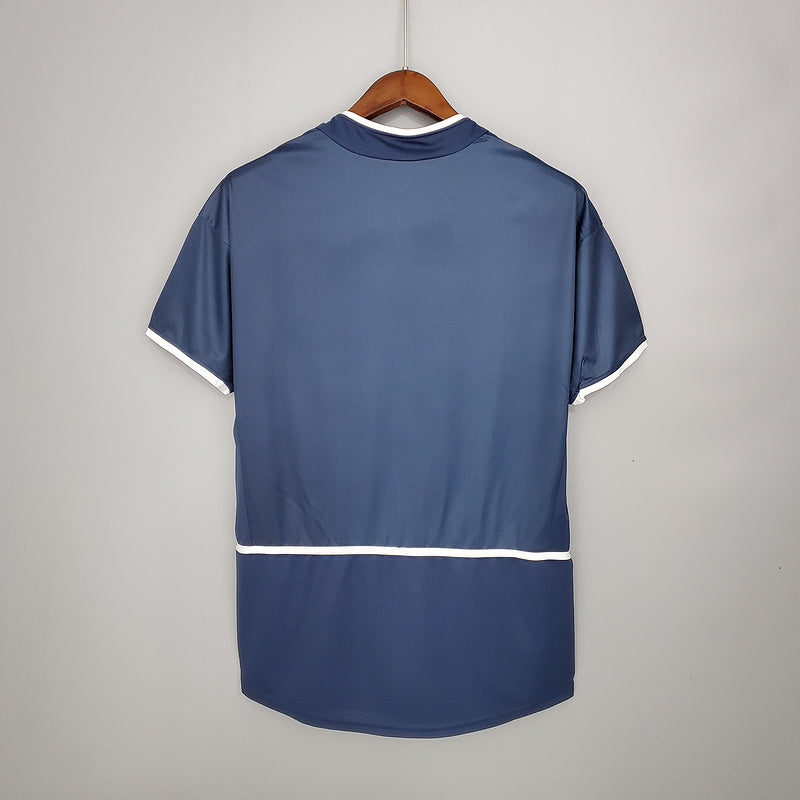 Camisola PSG Retrô 2002/2003 - Azul e Vermelha