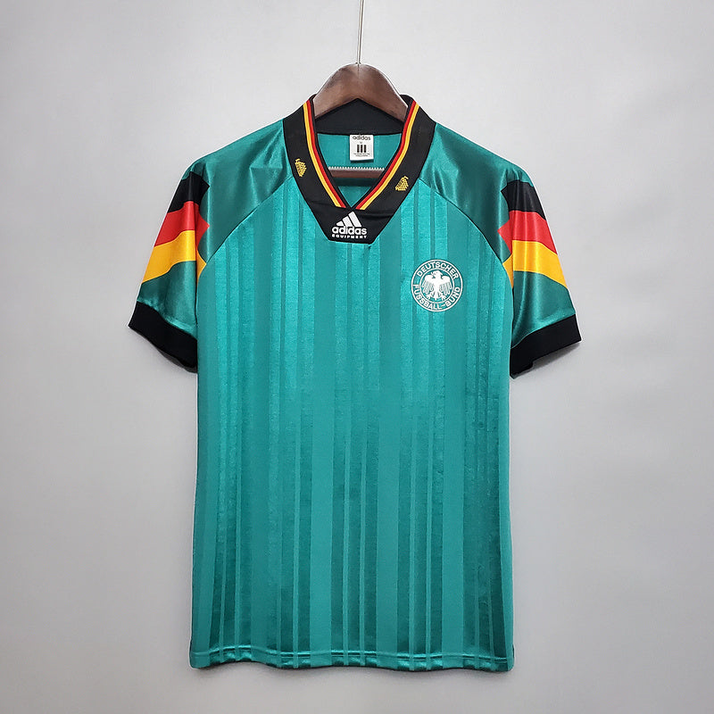 Camisola Seleção Alemanha Retrô 1992 - Verde