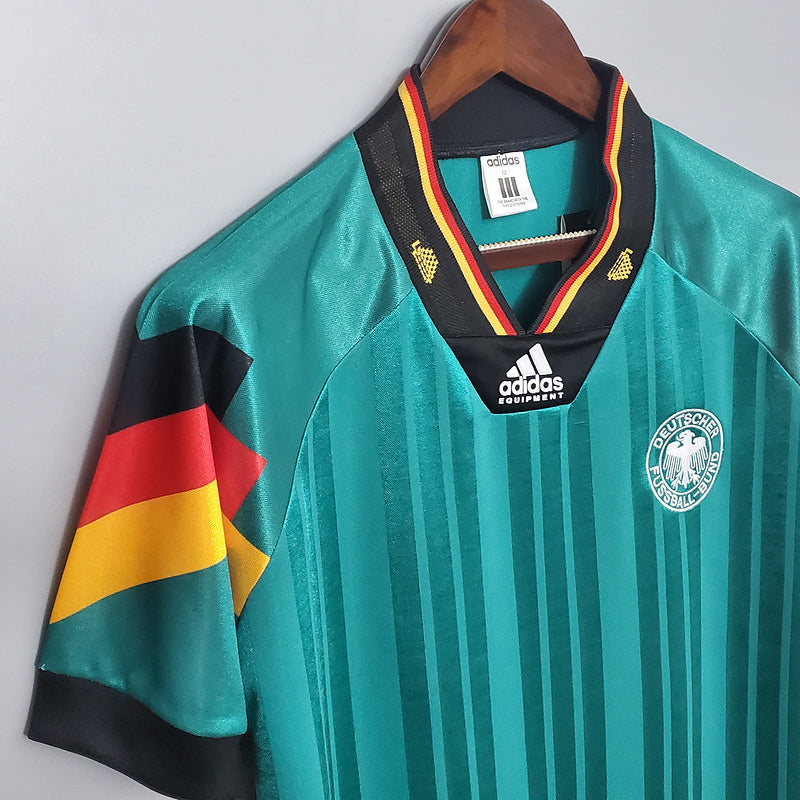 Camisola Seleção Alemanha Retrô 1992 - Verde