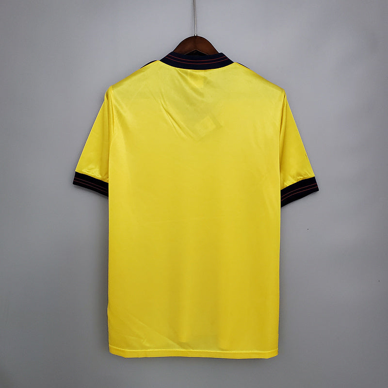 Camisola Arsenal Retrô 1983/1986 - Amarela