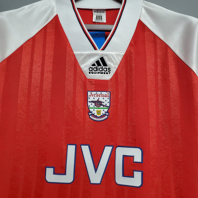 Camisola Arsenal Retrô 1992/1993 - Vermelha