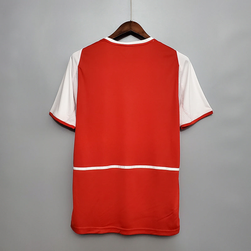 Camisola Arsenal Retrô 2002/2004 - Vermelha