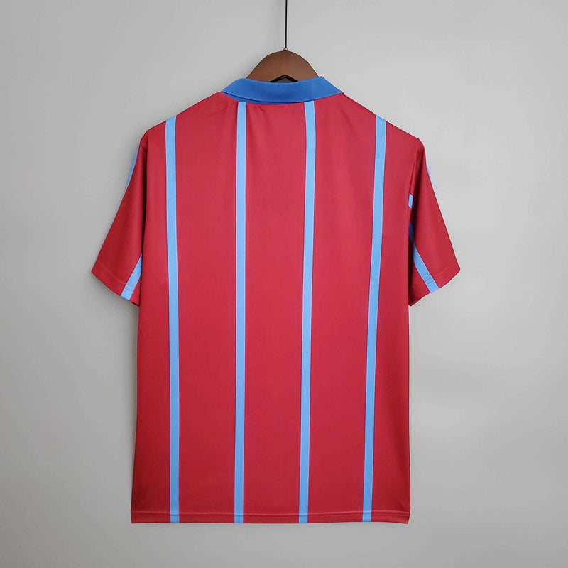 Camisola Aston Villa Retrô 1993/1995 Vermelha - Asics