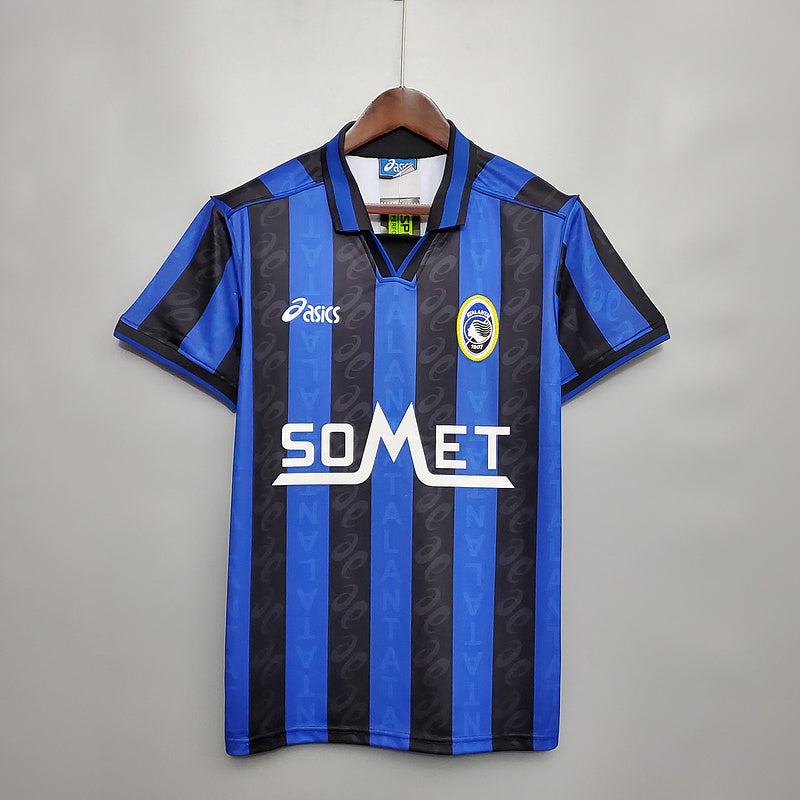 Camisola Atalanta Retrô 1996/1997 Azul - Asics