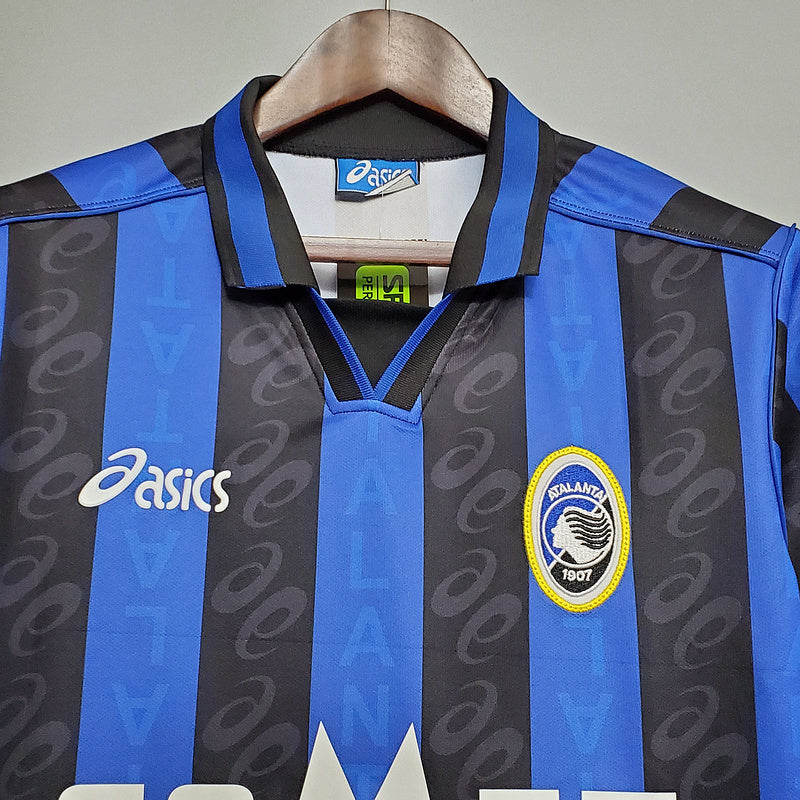 Camisola Atalanta Retrô 1996/1997 Azul - Asics