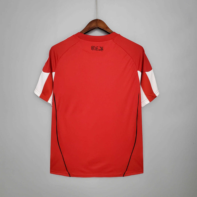 Camisola Bayern de Munique Retrô 2010/2011 - Vermelha e Branca