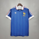 Camisola França Retrô 1982 - Azul