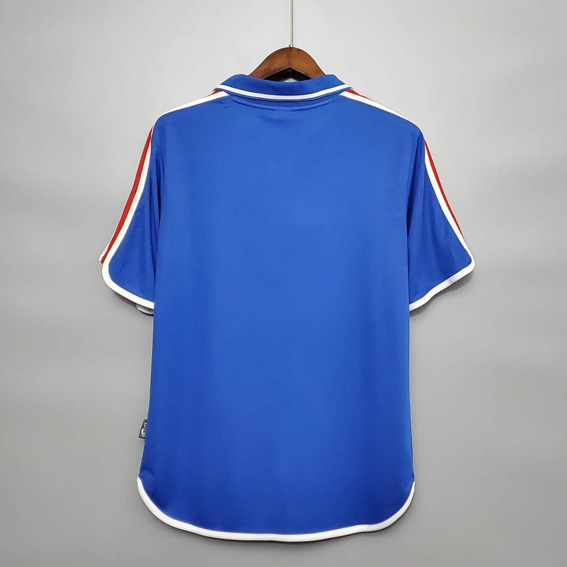 Camisola França Retrô 2000 Azul -