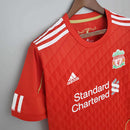 Camisola Liverpool Retrô 2010/2011 - Vermelha