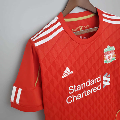 Camisola Liverpool Retrô 2010/2011 - Vermelha