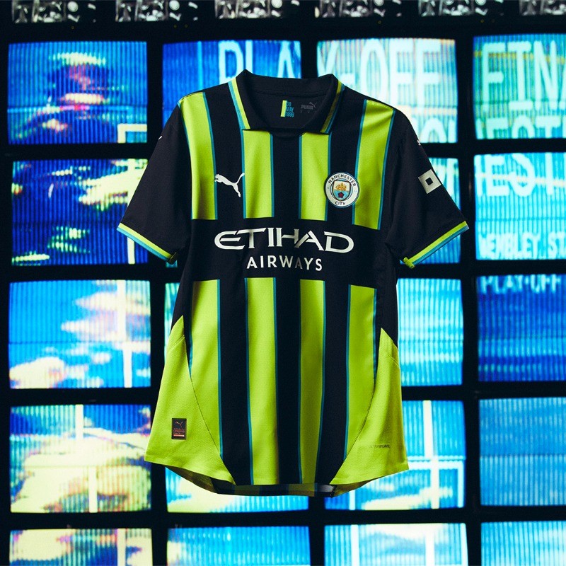 Camisola Manchester City lI 24/25 - Azul e Branca